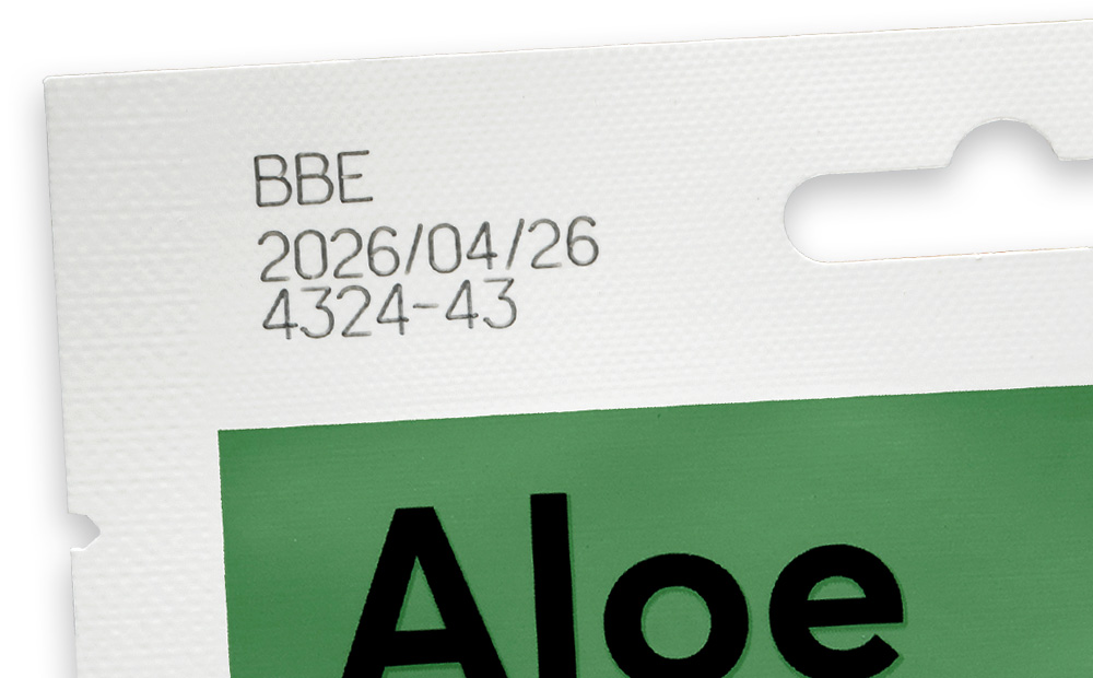 UV laser on flexible packaging pouch