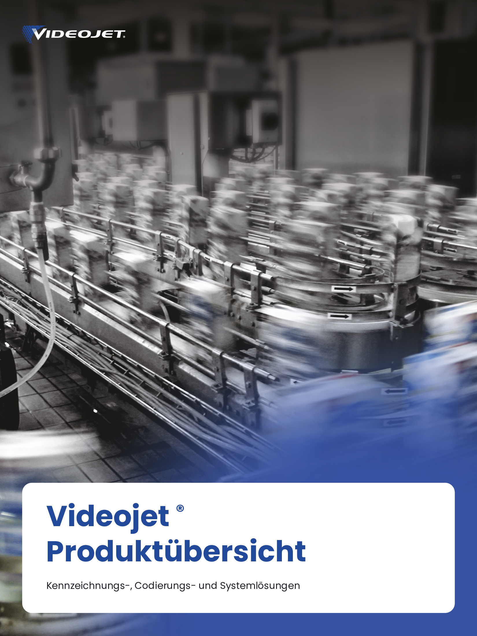 Broschüre Videojet Produktübersicht