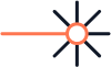 Laser-icon