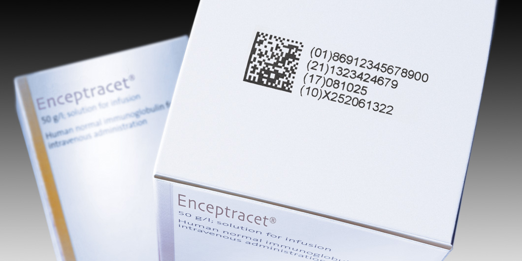 2D codes on medical packaging