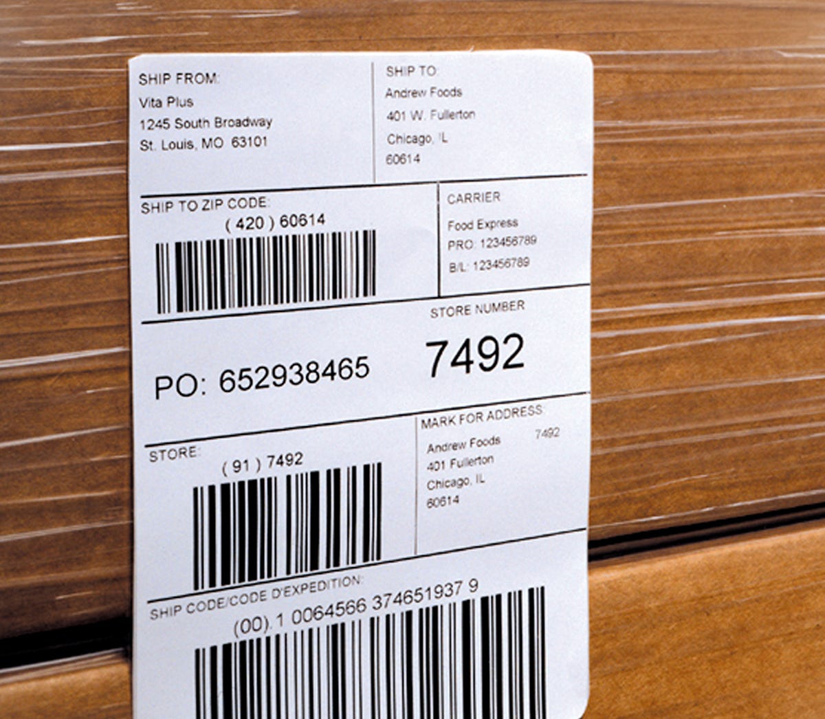 Pallet Labeling