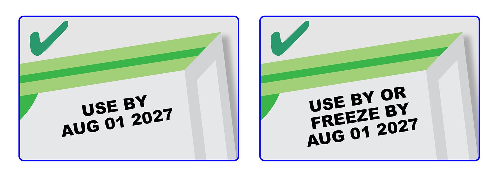 Product food safety labeling
