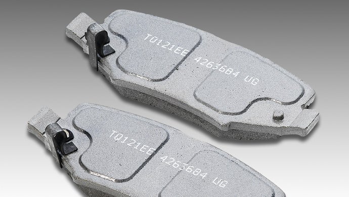 Printing white codes on metal parts