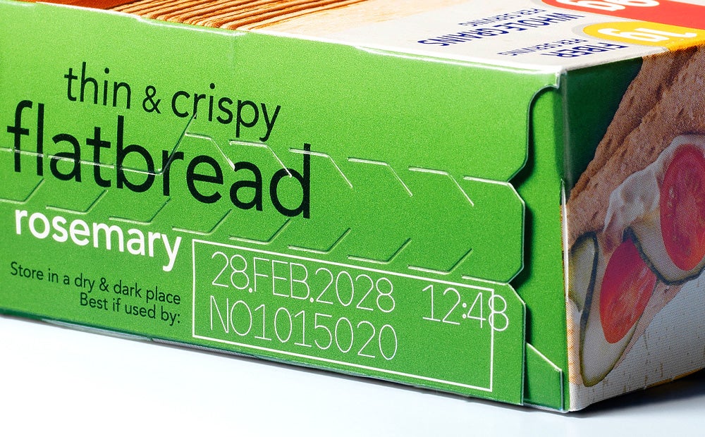 Glass vial marked using Videojet UV laser marking machine