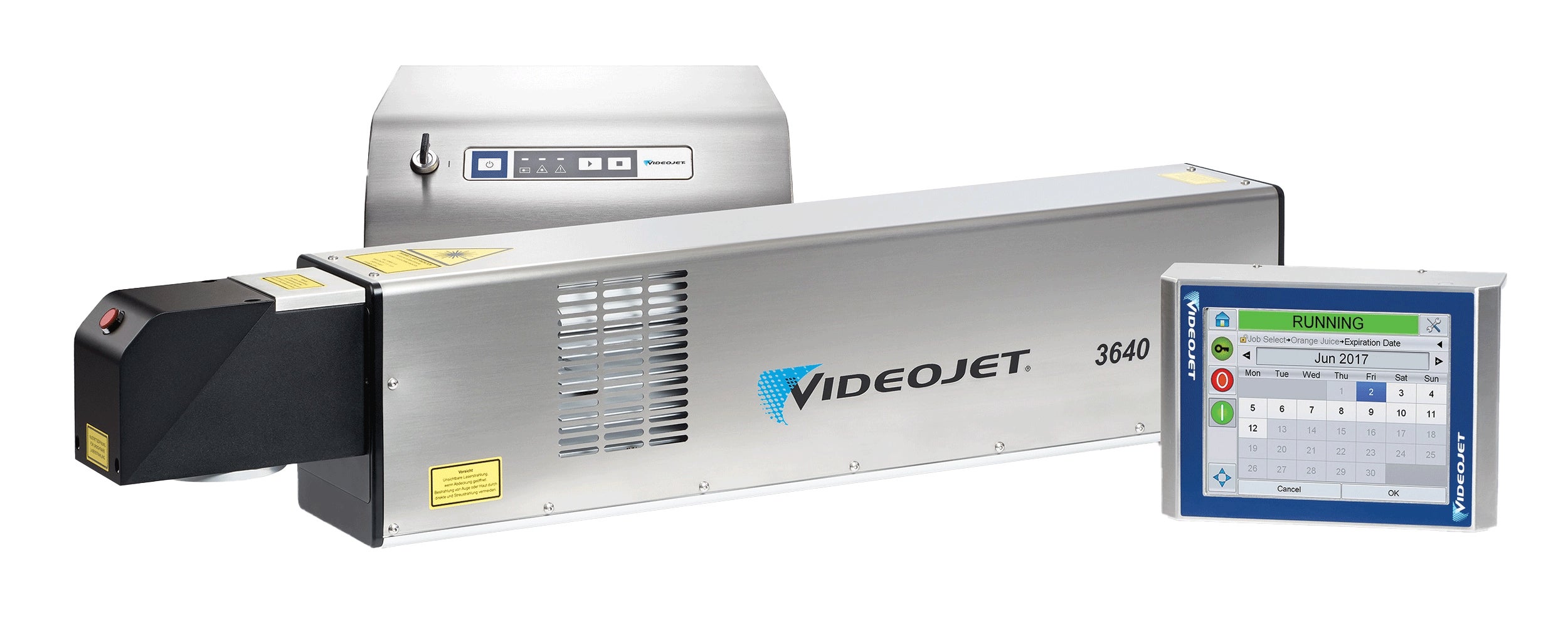 Videojet 3640 CO2 laser marking machine